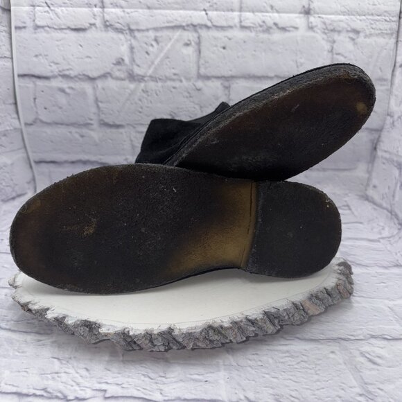 Clarks Men's Chukka Boot Charles F. Stead English Leather Upper Black Size 9.5 - Picture 11 of 11